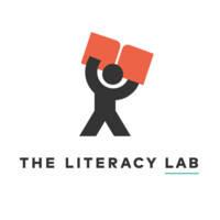 The Literacy Lab logo, The Literacy Lab contact details