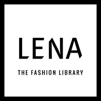 LENA the fashion library logo, LENA the fashion library contact details