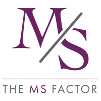 The MS Factor logo, The MS Factor contact details