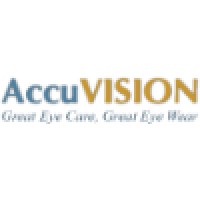 AccuVISION logo, AccuVISION contact details