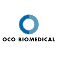 OCO Biomedical logo, OCO Biomedical contact details