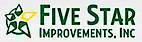 Five Star Improvements logo, Five Star Improvements contact details