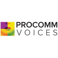 ProComm Voices logo, ProComm Voices contact details