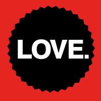 LOVE. logo, LOVE. contact details