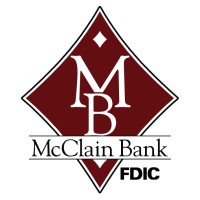 McClain Bank logo, McClain Bank contact details