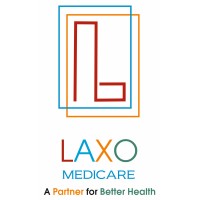 Laxo Medicare logo, Laxo Medicare contact details