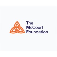 The McCourt Foundation logo, The McCourt Foundation contact details