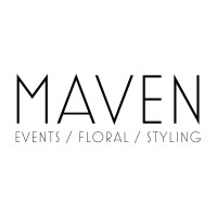 MAVEN events / floral / styling logo, MAVEN events / floral / styling contact details