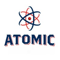 The Atomic Agency logo, The Atomic Agency contact details