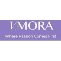 V. Mora logo, V. Mora contact details