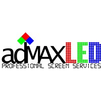 adMAXLED logo, adMAXLED contact details