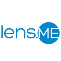 lens.me logo, lens.me contact details