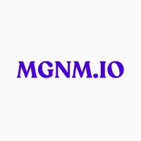 MGNM.IO logo, MGNM.IO contact details