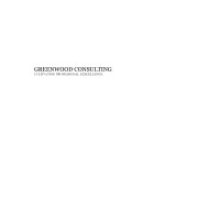 Greenwood Consulting logo, Greenwood Consulting contact details