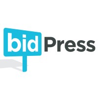 bidPress logo, bidPress contact details