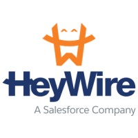 HeyWire, a Salesforce Company logo, HeyWire, a Salesforce Company contact details