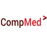 CompMed logo, CompMed contact details