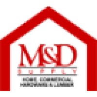 M&D Supply logo, M&D Supply contact details