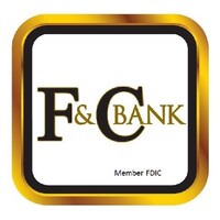 F & C Bank logo, F & C Bank contact details