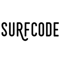 Surfcode.io logo, Surfcode.io contact details