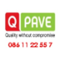 QPave logo, QPave contact details