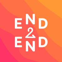 End2End logo, End2End contact details