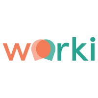 App Worki logo, App Worki contact details