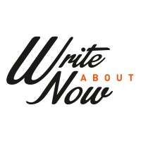 Write about Now logo, Write about Now contact details