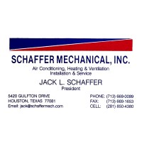 Schaffer Mechanical logo, Schaffer Mechanical contact details