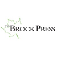 The Brock Press logo, The Brock Press contact details