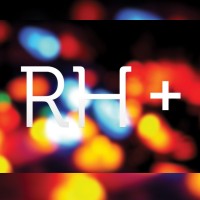 RH+ logo, RH+ contact details