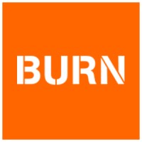 BURN logo, BURN contact details