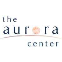 The Aurora Center logo, The Aurora Center contact details