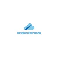 eVision Services logo, eVision Services contact details