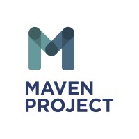 The MAVEN Project logo, The MAVEN Project contact details