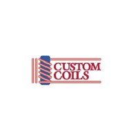 Custom Coils logo, Custom Coils contact details