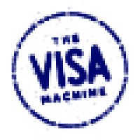 The Visa Machine logo, The Visa Machine contact details