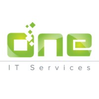 One IT Services logo, One IT Services contact details