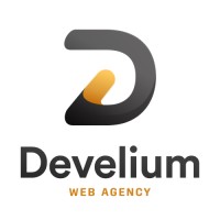 Develium logo, Develium contact details