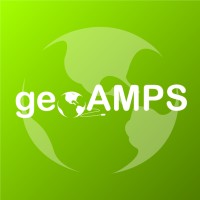 geoAMPS logo, geoAMPS contact details