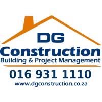 DG Construction logo, DG Construction contact details