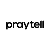 Praytell logo, Praytell contact details