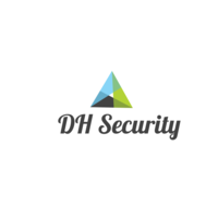 DH Security logo, DH Security contact details