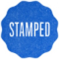 Stamped logo, Stamped contact details