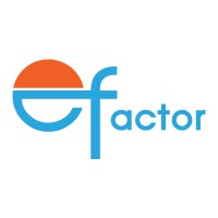 E Factor logo, E Factor contact details