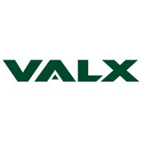 VALX logo, VALX contact details