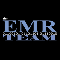 The EMR Team logo, The EMR Team contact details