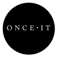 Onceit logo, Onceit contact details