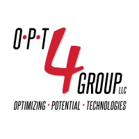 OPT4 Group logo, OPT4 Group contact details