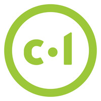 C-leveled logo, C-leveled contact details